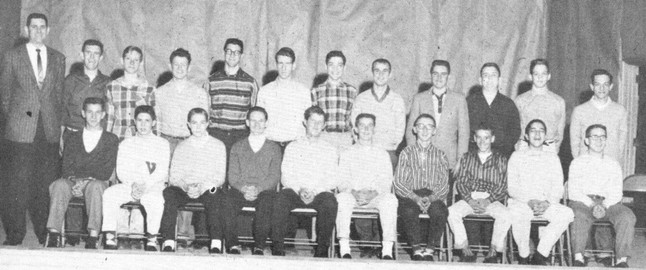 1956-57 9th Grade Block W Club