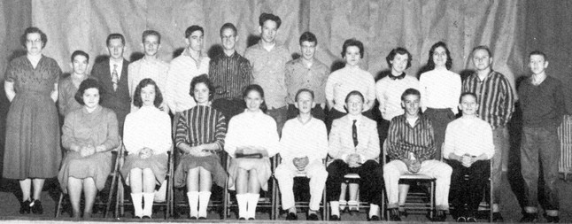 1956-57 Art Class